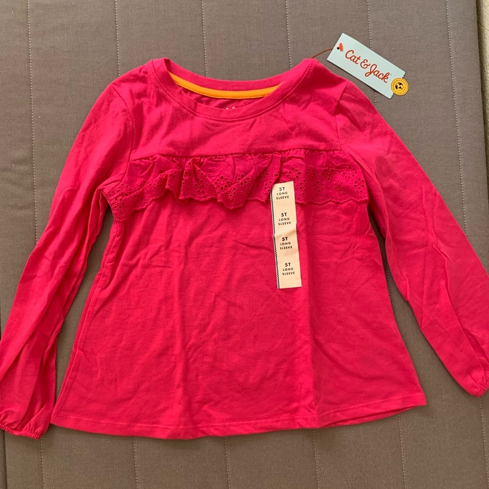 Cat & Jack Pink Blouse